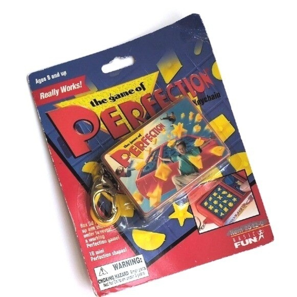 NIP Vintage 2000 The Game of Perfection Keychain‎ - Mini Travel Sized - SEALED
